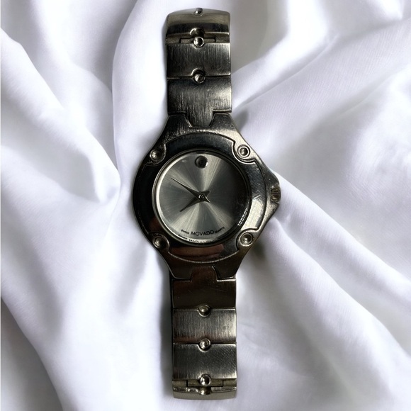 Movado Ladies Sports Edition Stainless Steel Watch